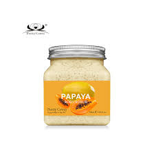 Pretty Cowry Papaya Face & Body Scrub 500ml