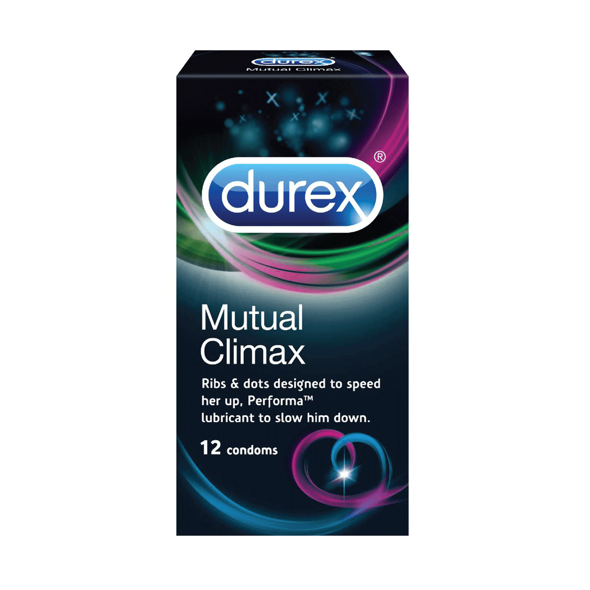 Durex Black Mutual Climax Condom (Pack Of 12)