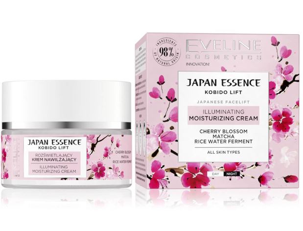 Eveline Japan Essence Nourishing Anti Wrinkle Cream 50ML