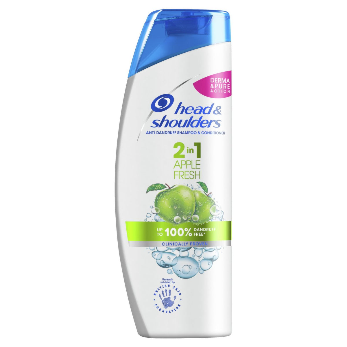 Head & Shoulders 2 In 1 Anti Dandruff Apple Fresh Shampoo+Conditioner 450ML