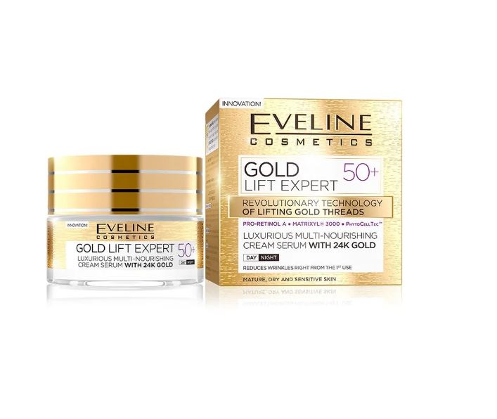 Eveline Gold Lift Expert Day Night Cream 50Ml