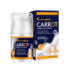 Guan Jing Carrot Bubble Clay Mask 60Ml