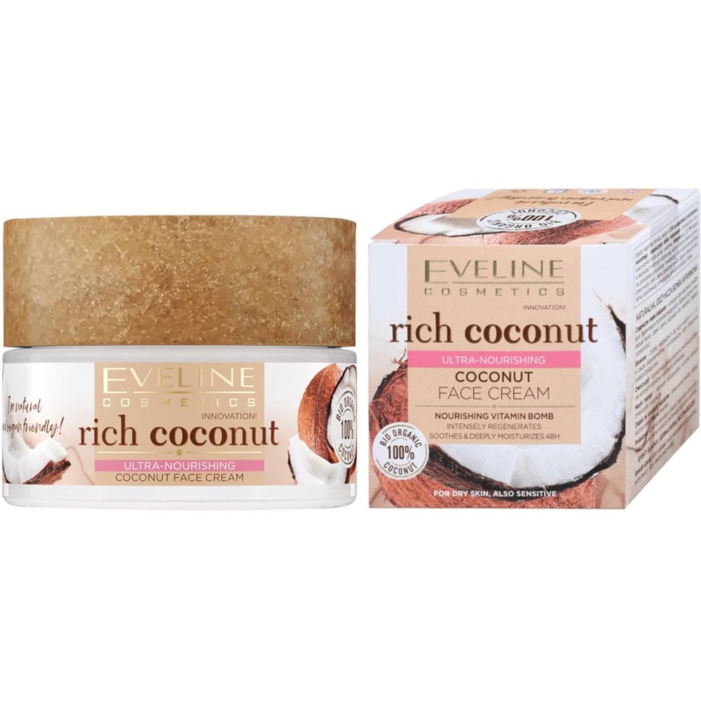 Eveline Rich Coconut Ultra Nourishing Cream 50ML