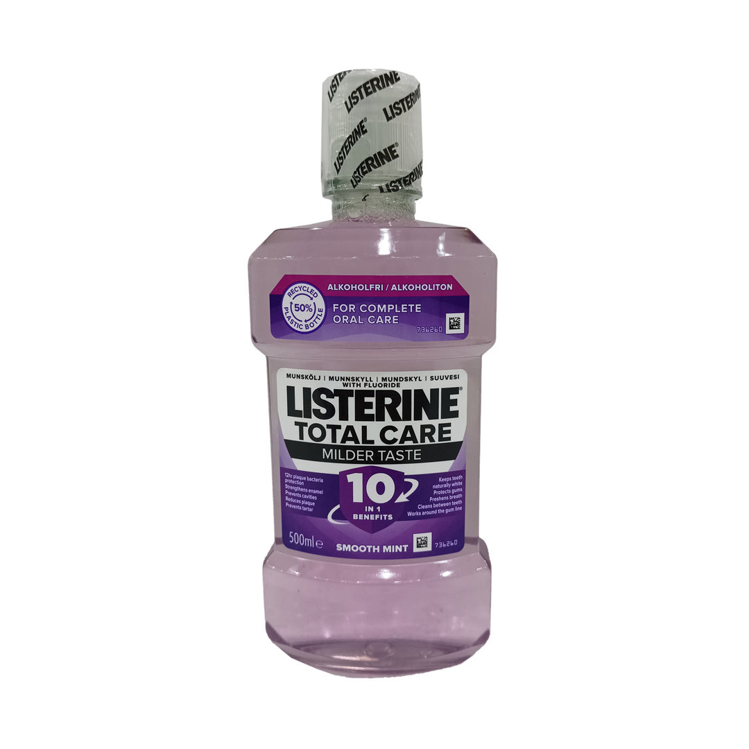 Listerine TOTAL CARE MILDER MOUTH WASH 500ML