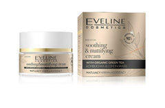 Eveline Organic Gold Green Tea Soothing And Mattifying Cream 50ML