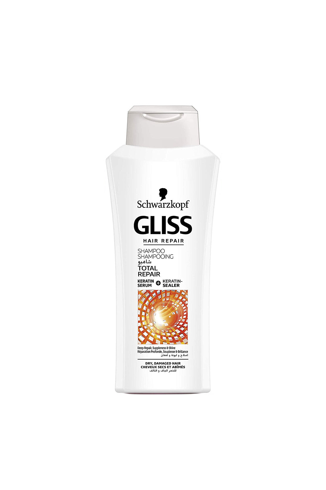 Gliss Total Hair Repair Shampoo 400ml