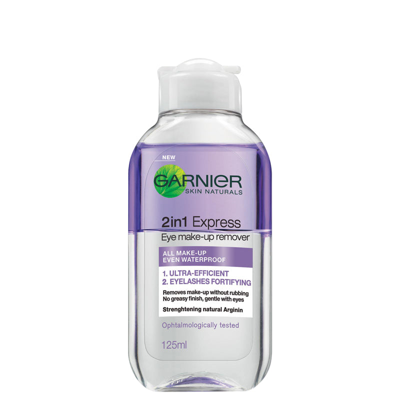 Garnier Express 2 In 1 Eye MakeUp Remover 125ml