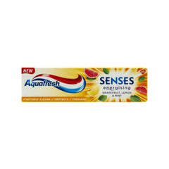 Aquafresh Senses Grapefruit Lemon & Mint Tooth Paste 75ml