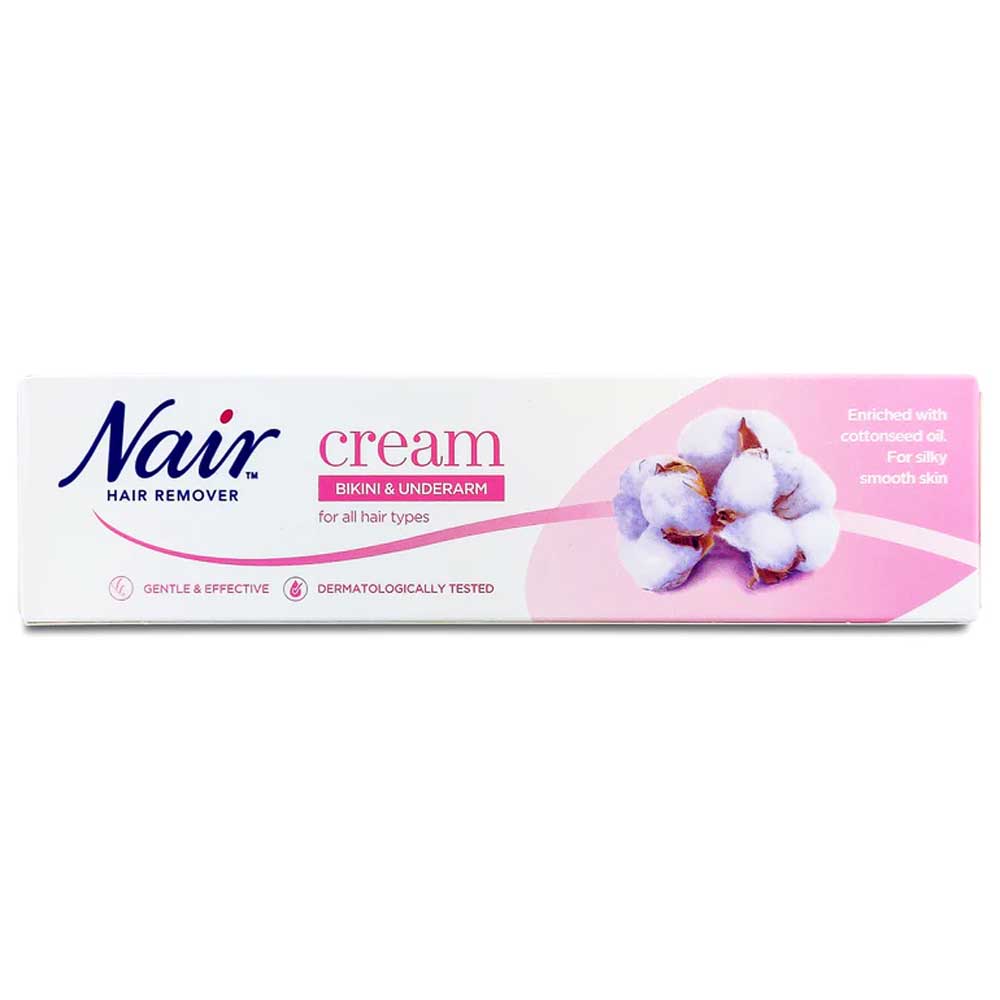 Nair Bikini & Underarm Hair Removing Cream 80ml