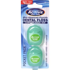 Beauty Formulas Active Oral Care Travel Pack Dental Floss 2'S 12m