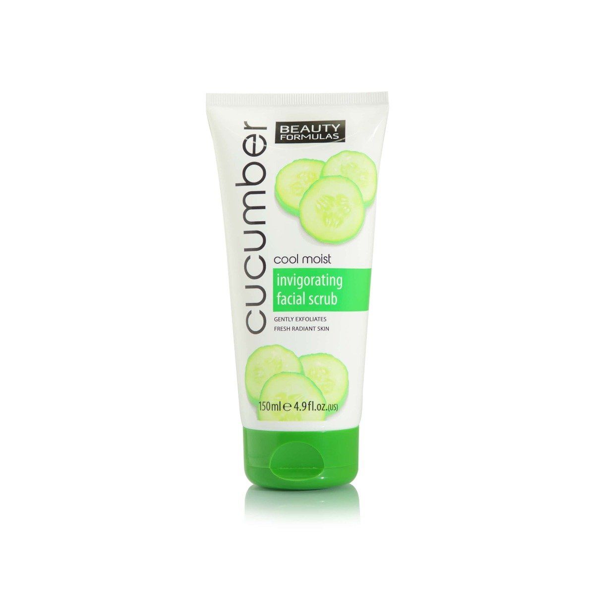 Beauty Formulas Cucumber Facial Scrub 150ml