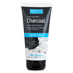 Beauty Formulas Charcoal Facial Scrub 150ml