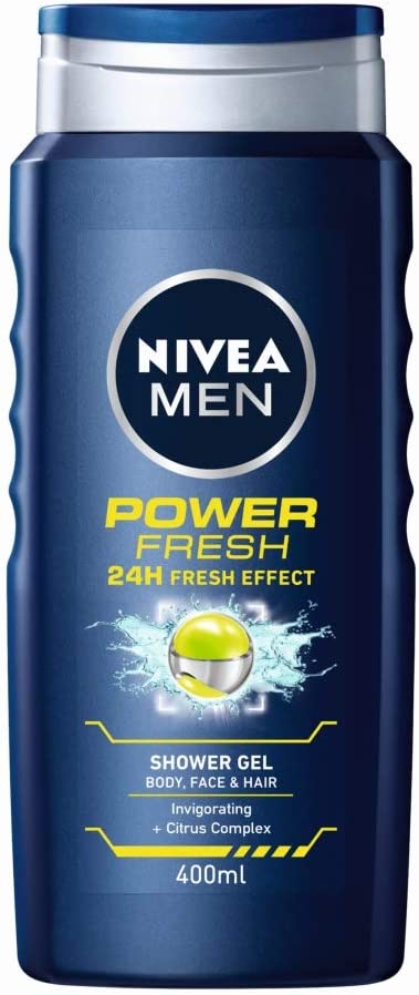 Nivea Power Fresh For Men Shower Gel 400ML