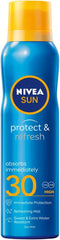 Nivea SUN Spray, UVA & UVB Protection, Protect & Refresh, SPF 30, 200ml