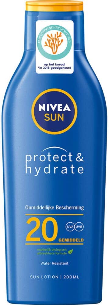 Nivea Protect & Hydrate Spf20 Sunblock 200ML