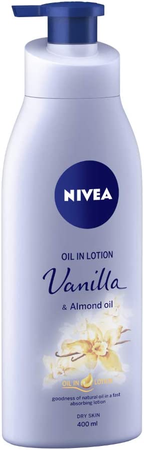 Nivea Vanilla & Almond Oil Lotion 400ML