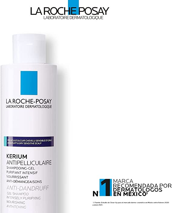 La Roche Posay Kerium Anti Dandruff Gel Shampoo 200ml