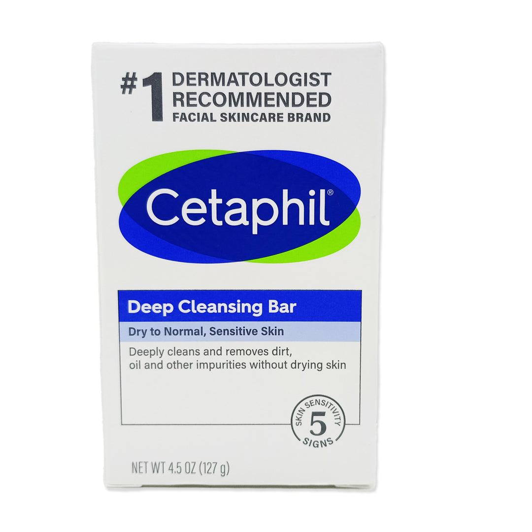 Cetaphil Deep Cleansing Bar 4.5Oz