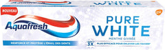 Aquafresh Pure White Menthe Givree Tooth Paste 75ml