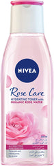 NIVEA Face Micellar Water, Makeup Remover, Rose Care with Organic Rose, All Skin Types 200ML