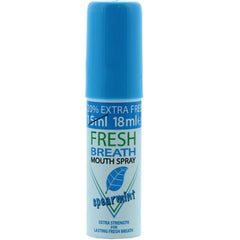 Fresh Spear Mint Blue Mouth Spray 18ml