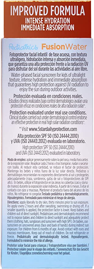 ISDIN Fotoprotector Pediatrics SPF50 Fusion Water 50ml