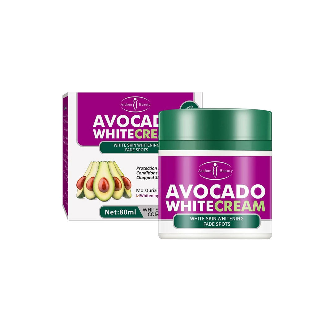 Aichun Beauty Avocado White Cream Whitening + Fade Spots + White skin (FOR FACE & BODY)  80ML