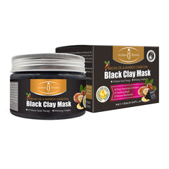 Aichun Beauty Charcoal Argan Oil Black Clay Mask 150G