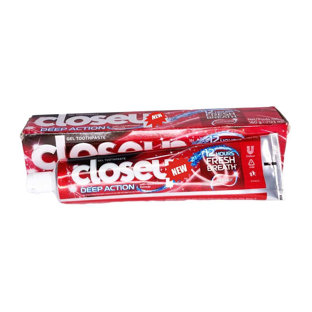 Close Up Deep Action Red Hot Toothpaste 160g