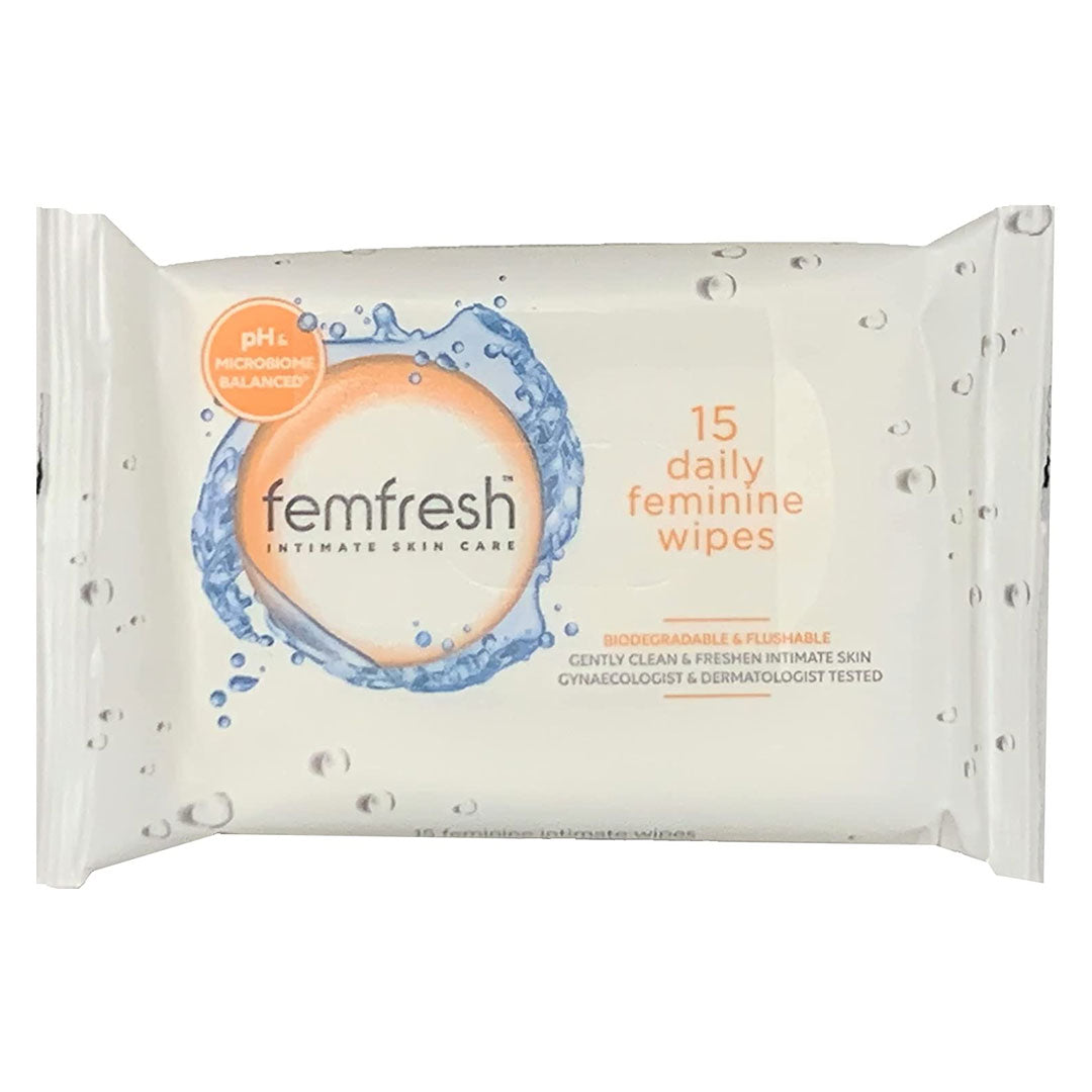 Femfresh Intimate Skin Care Wipes 15'S