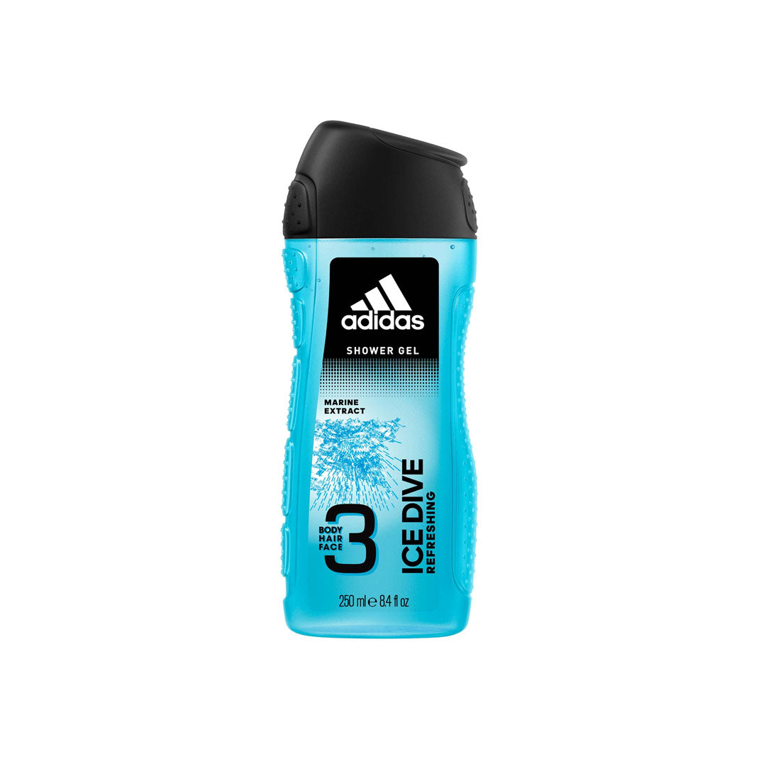 Adidas Ice Dive 3 In 1 Shower Gel 250ml