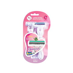 Rivaj UK Ladies Extra Smooth Diamond Razor (3 Blades)