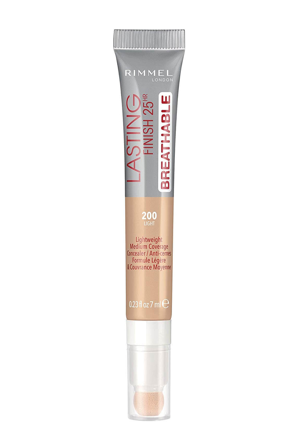 Rimmel Light Lasting Finish Breathable Concealer 200