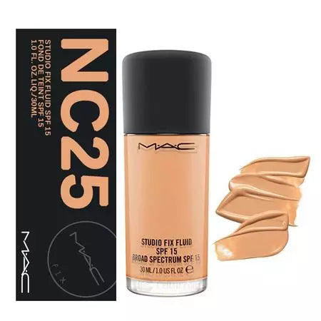 Mac SPF15 Studio Fix Fluid Foundation - NC25