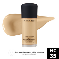 Mac SPF15 Studio Fix Fluid Foundation - NC35