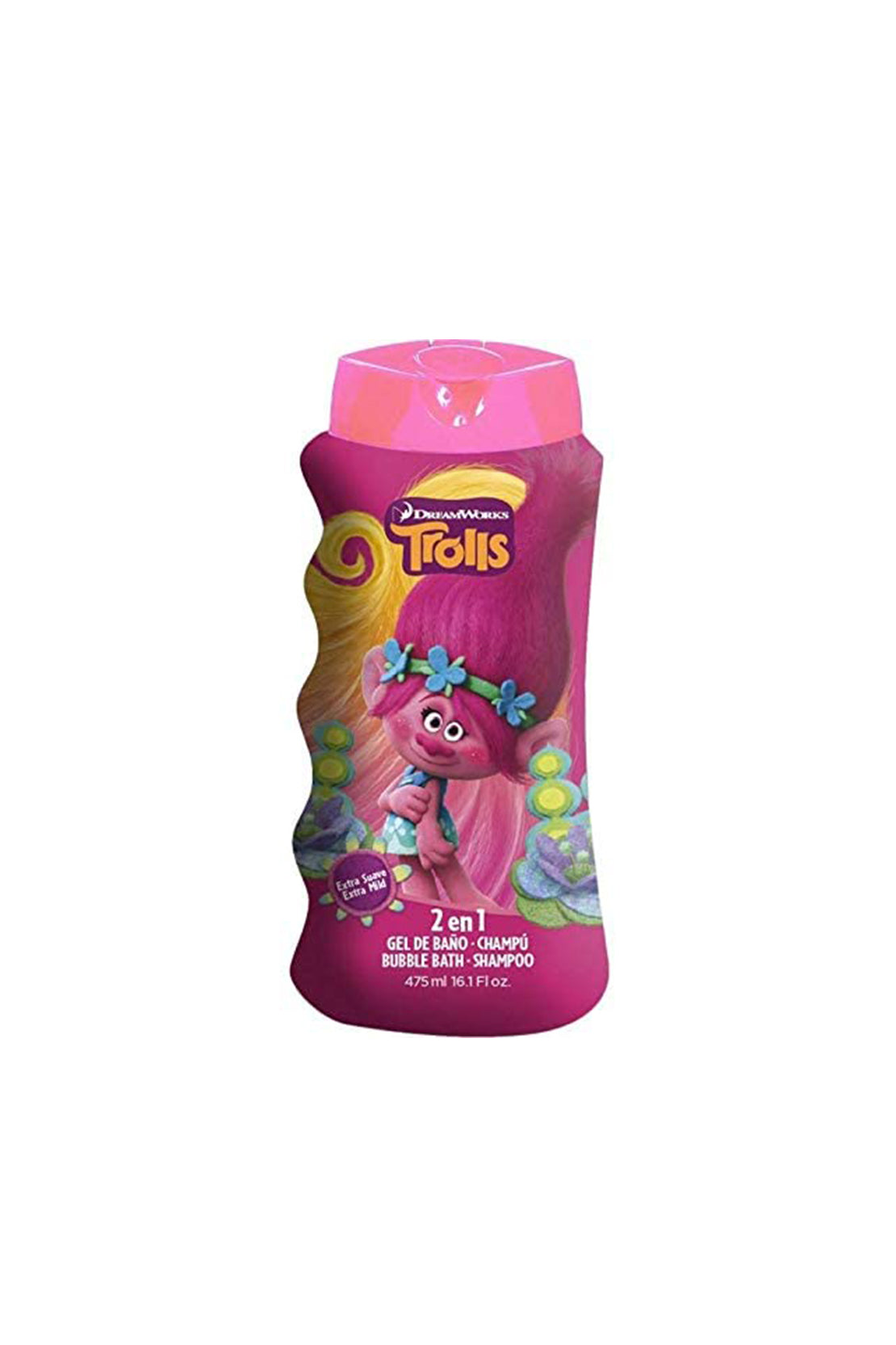 LORENAY Trolls 2 in 1 Bath & Shampoo 475ml