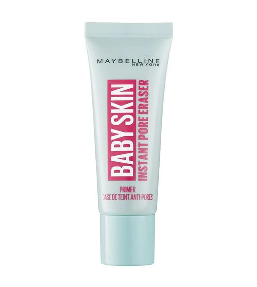 Maybelline New York Foundation Primer, Instant Pore Eraser Foundation, Smooth Matte Finish, Blurs Pores, Baby Skin 22ml