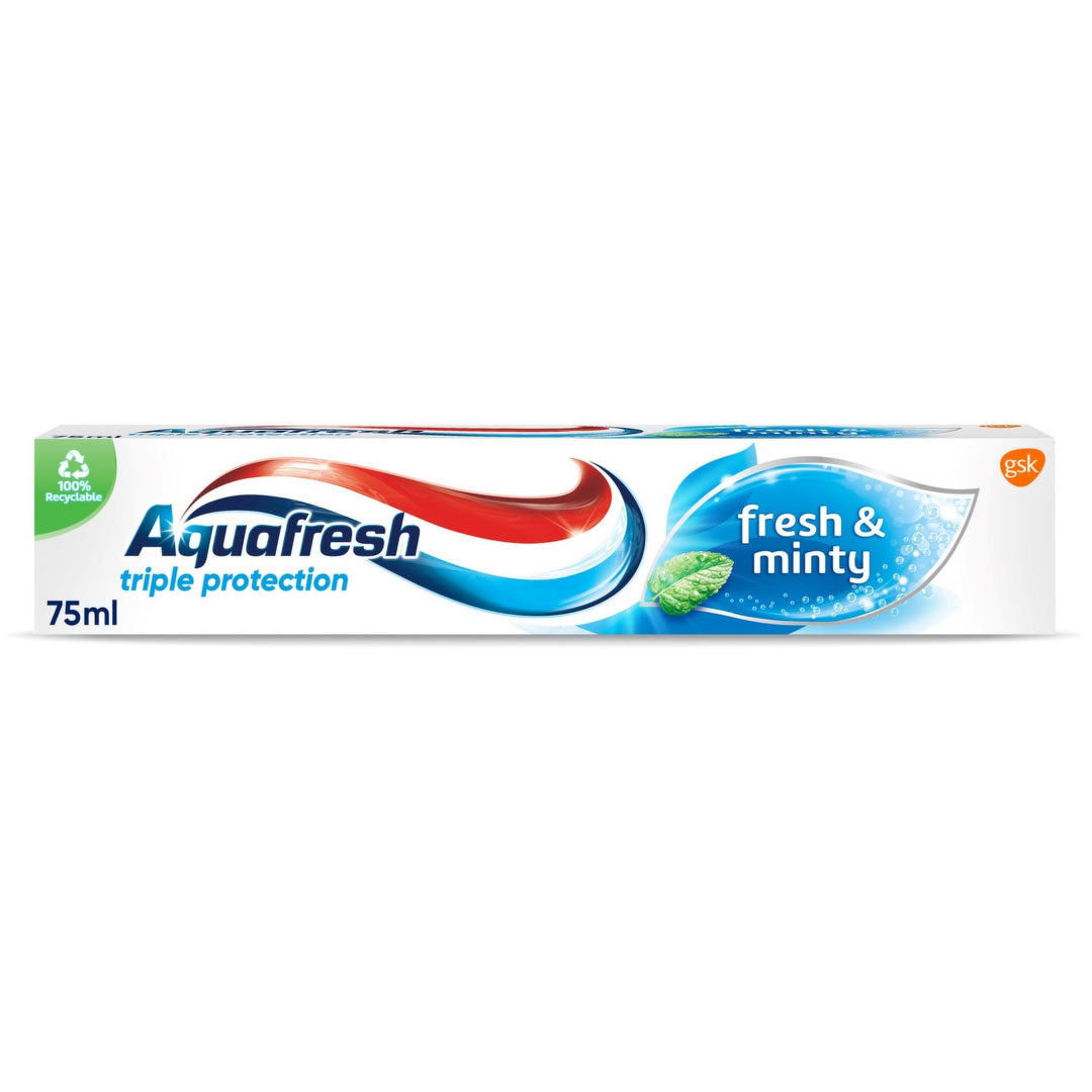 Aquafresh Fresh & Minty Tooth Paste 75ml