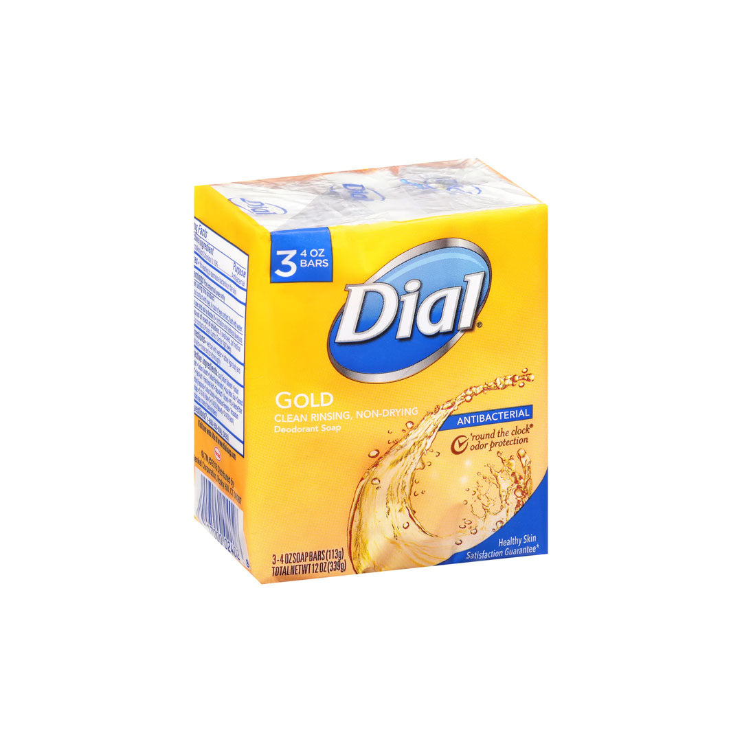 Dial Gold Antibacterial Soap Bar 3'S