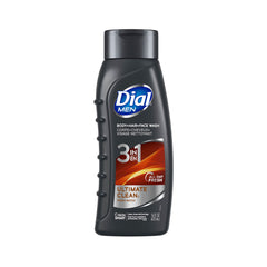 Dial Men Ultimate Clean 3 In1 Bodywash 16Oz