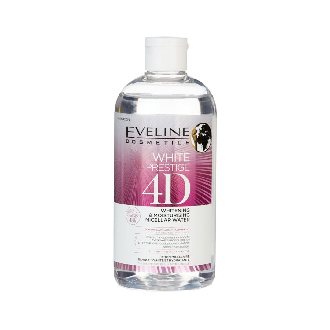 Eveline White Prestige 4D Whitening & Moisturizing Micellar Water 400ml