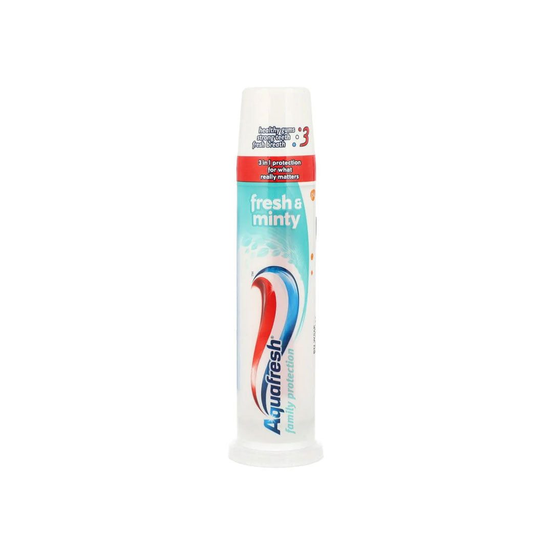 Aquafresh Fresh & Minty Pump Tooth Paste 100ml